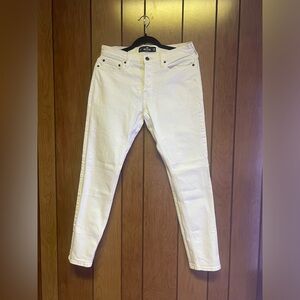 Hollister Men's Cream Skinny Jeans